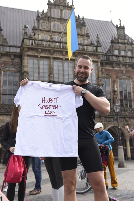 T-Shirts für die Teilnehmer:innen